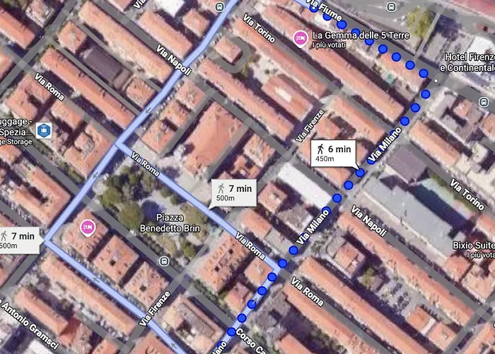 Cv5 - Center - Wide Modern Walking Distance To The Station To Cinque Terre And 5 Mins Walk To The Center - Big Terrace On The Roofs